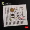 KELIK K48091 CH-46E Cargo compartment interior 3D decals for Academy kit 1/48