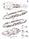 Very Fire VF700009 USS Missouri BB-63 Detail Up Set for VeryFire 1/700
