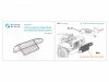 Quinta Studio QT35010 Dodge WC-54 front grille (Zvezda) 1/35