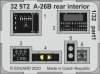 Eduard 32972 A-26B rear interior 1/32 HOBBY BOSS
