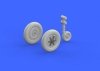 Eduard 648282 Bf 109F wheels EDUARD 1/48
