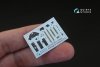 Quinta Studio QD72023 F4U-1 Corsair (Bird cage) 3D-Printed & coloured Interior on decal paper (for Tamiya kit) 1/72