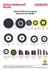Techmod 48035 - British National Insignias - Supermarine Spitfire (1:48)