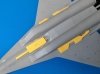 Omask 74869 Mig-29 wheel bay plugs (for Academy/Hobby 2000) 1/48