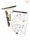 Clear Prop! CP72051 DH.88 COMET DH.88 Comet MacRobertson Trophy Air Race ADVANCED KIT 1/72