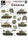 Star Decals 35-922 Allied armour in Cassino #1 1/35