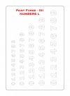 Paint Forge PFST011M STENCIL - NUMBERS