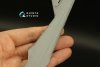 Quinta Studio QRV-025 Double riveting rows (rivet size 0.20 mm, gap 0.8 mm, suits 1/32 scale), White color, total length 5,8 m/19 ft