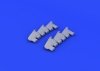 Eduard 648211 Spitfire Mk. I exhaust stacks 1/48 (AIRFIX)