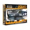 Lifecolor LP06 Liquid pigments Set Wings and fuselages 6x22ml