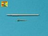 Aber 35L-227 Late barrel for Valentine Mk.II to VII or Matilda Mk.III/IV with Besa MG barrel (1:35)