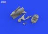 Eduard 648787 A6M3 tailwheel PRINT EDUARD 1/48