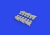 Eduard 632188 Hurricane Mk. II exhaust rounded PRINT REVELL 1/32