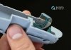 Quinta Studio QD48005 La-5 3D-Printed & coloured Interior on decal paper (for Zvezda kit) 1/48