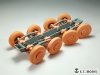 E.T. Model P35-102 WWII German Sd.Kfz.234 Small Diameter Weighted Wheels Type.2 1/35