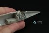 Quinta Studio QD72101 F-104S 3D-Printed & coloured Interior on decal paper (Hasegawa) 1/72