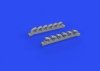 Eduard 672284 S-199 exhaust stacks PRINT EDUARD 1/72