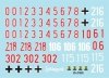 Star Decals 35-C1335 Tiger I. sPzAbt 502 # 3. Early / Mid production Tigers 1944-45. 1/35