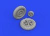 Eduard 632186 Bf 109G-2 wheels REVELL 1/32