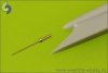 Master AM-48-073 SAAB 35 Draken (mid and late versions) - Pitot Tubes & Angle Of Attack probe (1:48)