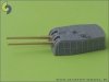 Master SM-350-032 IJN 20cm/50 (8) 3rd Year Type No. 2 barrels - without blastbags (10pcs)