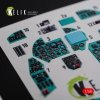 KELIK K48092 Mi-24D (Hind-D) interior 3D decals for Trumpeter kit 1/48