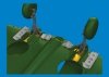 Eduard 6481074 P-40E undercarriage legs PRINT EDUARD 1/48