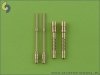 Master AM-32-003 German aircraft machine gun MG-131 barrels (2pcs) (1:32)