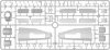 MiniArt 48018 THUNDERBOLT P-47D BUBBLETOP WITH BASE & ACCESSORIES. BIG SET 1/48