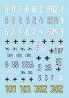 Star Decals 72-A1145 Frundsberg # 3. 10. SS-Panzer Division. PzKpfw IV Ausf H / J, and Panther Ausf A / G. 1/72