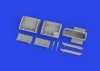 Eduard 672381 MiG-21 wheel bays PRINT EDUARD 1/72