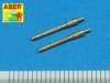 Aber A48 006 Set of 2 barrels for German 13mm aircraft machine guns MG 131 (middle type) (1:48)