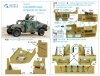 Quinta Studio QD48310 HUMVEE family 3D-Printed & coloured Interior on decal paper (Tamiya) 1/48