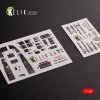 KELIK K48075 Messerschmitt Me-410 A1 interior 3D decals for Meng Model kit 1/48