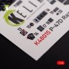 KELIK K48015 P-47D Razorback interior 3D decals for Tamiya kit 1/48