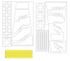 Omask 47008 Bf 109G-6 camo mask for Bartels wing 1/72