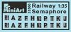 MiniArt 35566 RAILWAY SEMAPHORE 1/35