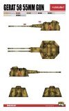 Modelcollect UA72150 WWII Germany landcruiser p.1000 ratte weapon set pack (1:72)