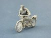 Copper State Models F35-062 British Dispatch Rider pushing his motorcycle (motorcycle not included) 1/35