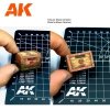 AK Interactive AK8230 LASER CUT WOODEN BOX 004 BIOHAZARD (3 UNITS) 1/35