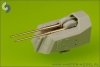 Master SM-200-007 German battleship Bismarck - secondary and heavy AA armament barrels - 15cm (12 pcs), 10,5 cm (16 pcs)