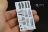 Quinta Studio QD48215 F/A-18D Early 3D-Printed & coloured Interior on decal paper (Kinetic) 1/48