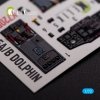 KELIK K72058 HH-65A/B Dolphin interior 3D decals for Dream Model kit 1/72