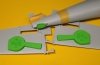 Omask 73203 Bf 109 G wheel bay plugs (for Revell) 1/32