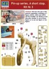 Master Box 24017 Pin-up series. A short stop. Kit No. 3 1/24