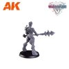 AK Interactive AK11768 BATTLE ORC – WARGAME STARTER SET – 14 COLORS & 1 FIGURE
