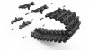 MiniArt 37050 T-55 RMSh WORKABLE TRACK LINKS. EARLY TYPE (1:35)