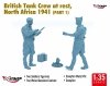 Mirage Hobby 350012 British Tank Crew at Rest, North Africa 1941 (Part I) 1/35