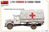 Miniart 35450 L701 GERMAN 3T CARGO TRUCK 1/35