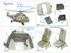 Quinta Studio QD35110 Mi-17 3D-Printed coloured Interior on decal paper (Trumpeter) 1/35